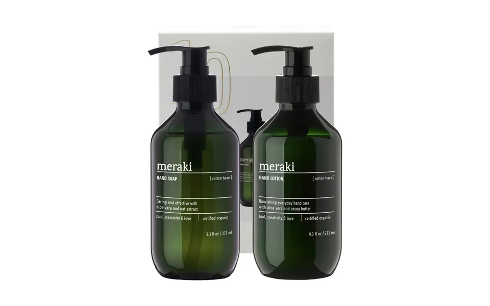 Meraki Meraki Gift Set Hand Soap With Hand Lotion Cotton Haze