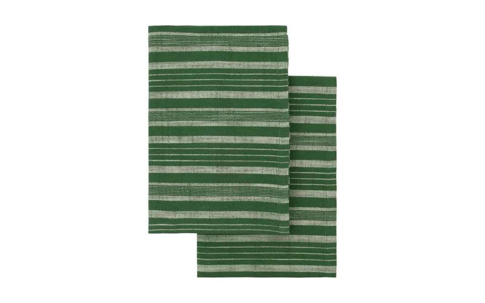 Meraki Meraki Kitchen Towel 50x70 Cm 2-pack Green