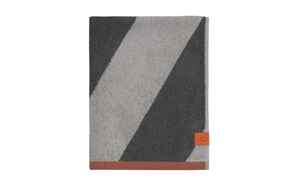 Mette Ditmer Diagonal Guest Towel 40x55 Cm 2-pack Dark Olive