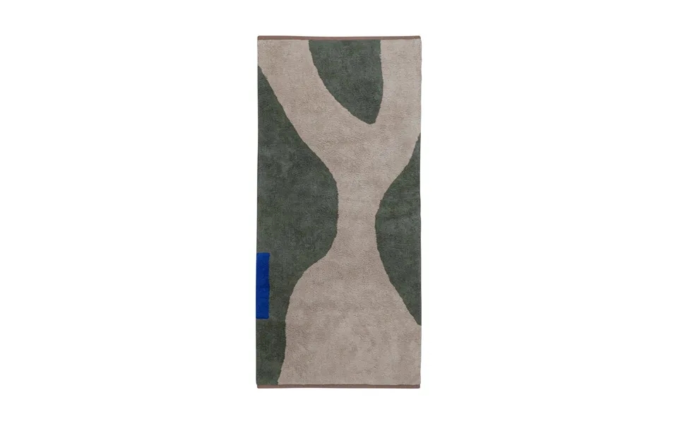 Mette Ditmer Figura Mat Rug Dark Olive - 50x80 Cm