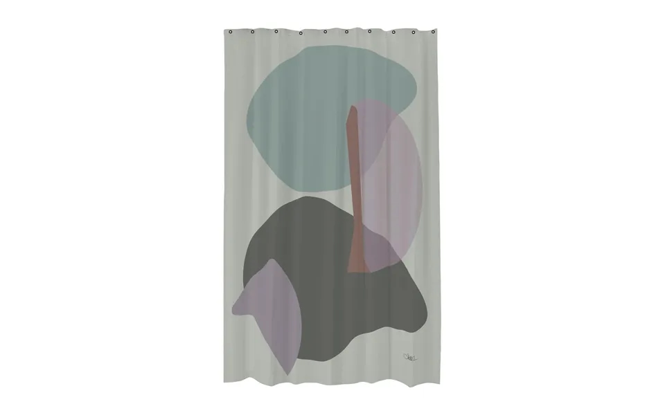 Mette Ditmer Gallery Shower Curtain 150x200 Cm Frost Green