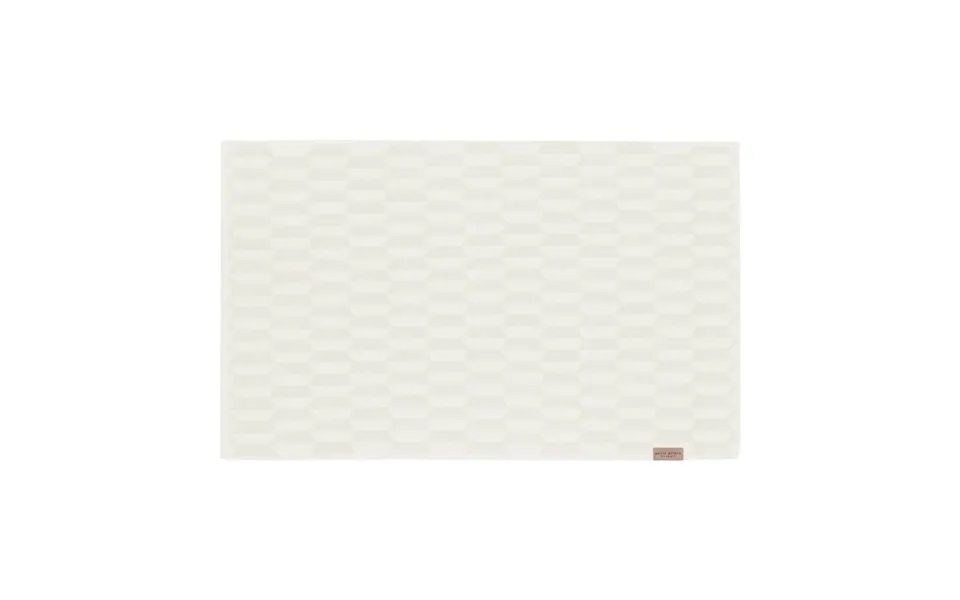 Mette Ditmer Geo Bathroom Mat 50x80 Cm Off White