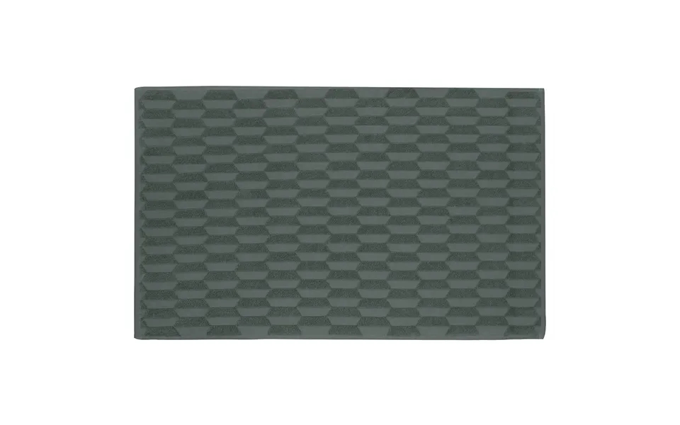 Mette Ditmer Geo Bathroom Mat 50x80 Cm Pine Green