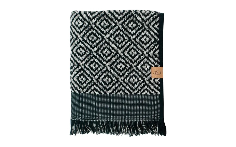 Mette Ditmer Morocco Towel 70x135 Cm Black-white