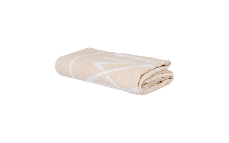 Mille Notti Elba Beach Towel Eko Ivory-white - 86x180 Cm