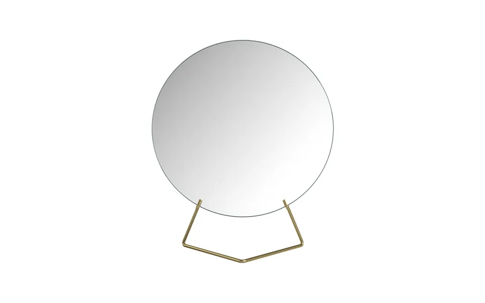 Moebe Table Mirror Ø20 Cm Brass
