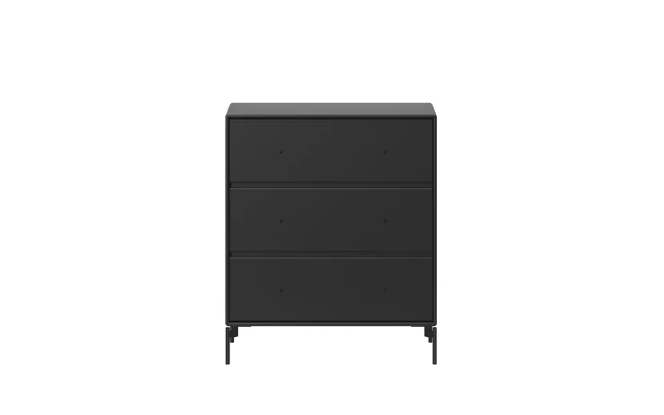 Montana Carry Dresser Black 05 - Black Lacquered Legs