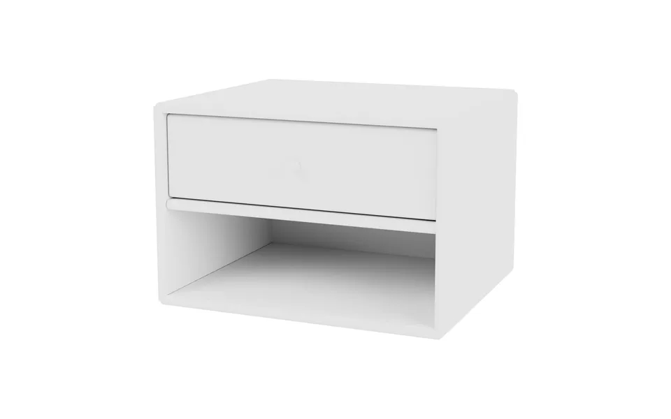 Montana Dash Bedside Table New White - Incl. Suspension