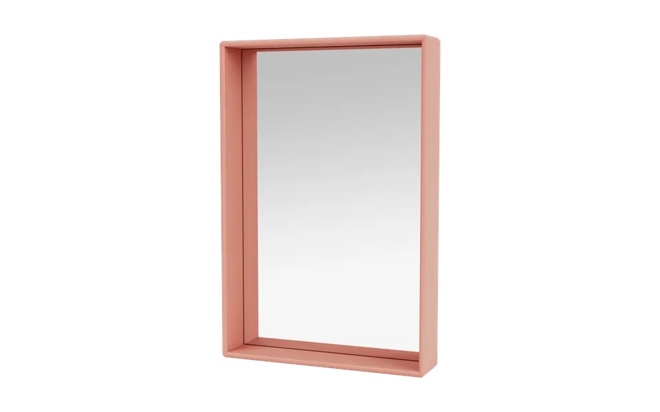 Montana Shelfie Colour Frame Mirror 46.8x69.6 Cm Rhubarb