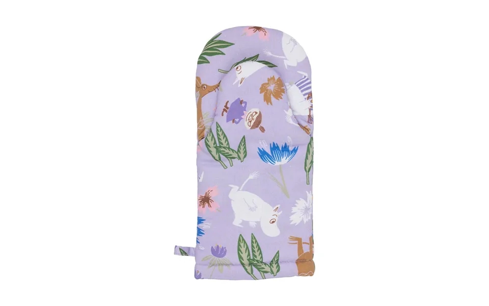 Moomin Arabia Moomin Oven Mitt Purple