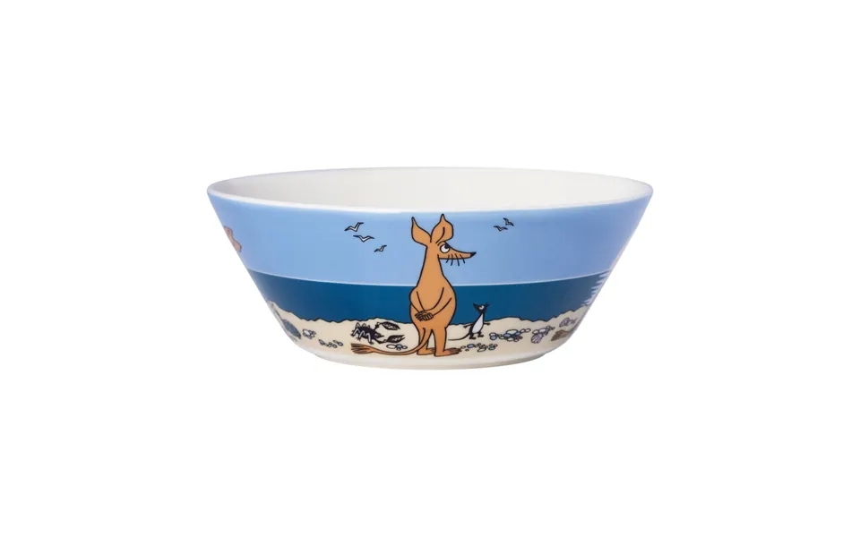 Moomin Arabia Sniff Moomin Bowl Ø15 Cm Blue