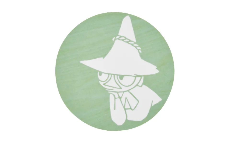 Muurla Moomin Glass Coaster Ø10 Cm Snufkin