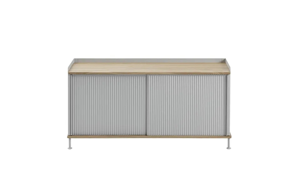 Muuto Enfold Sideboard Low 125x45x63 Cm Oak-grey