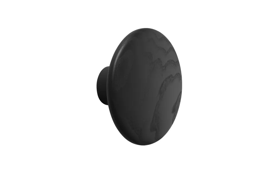 Muuto The Dots Coat Hook Black Ø13 Cm