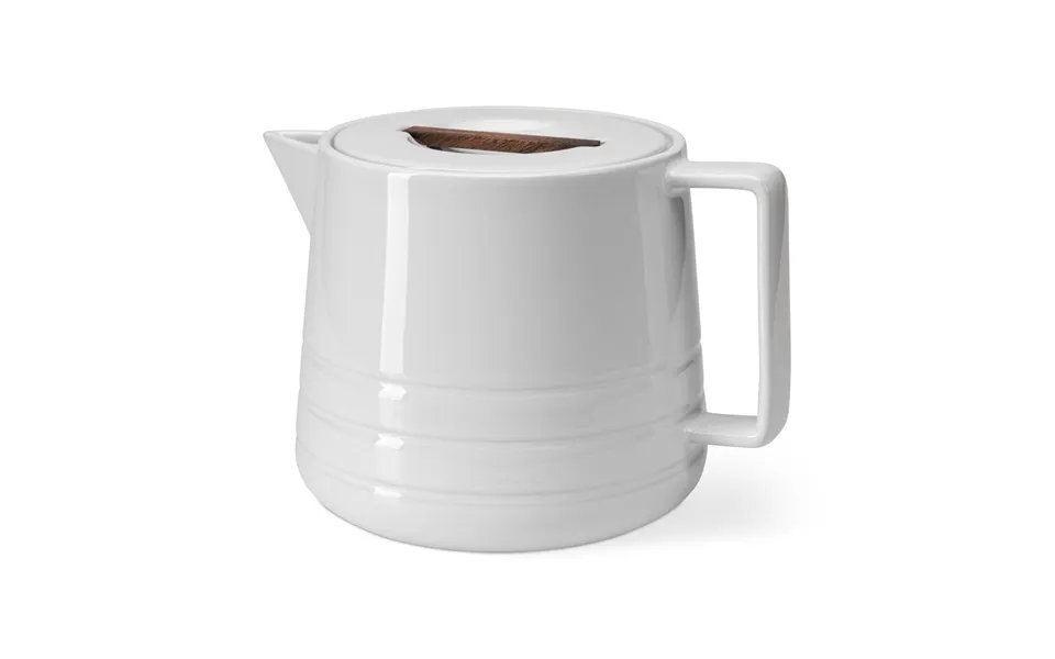 Njrd Lines Teapot 1.5 Liter White