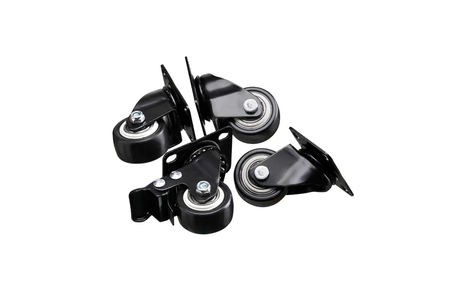 Nofred Cube Storage Wheels For Storage Box 4-pack Black