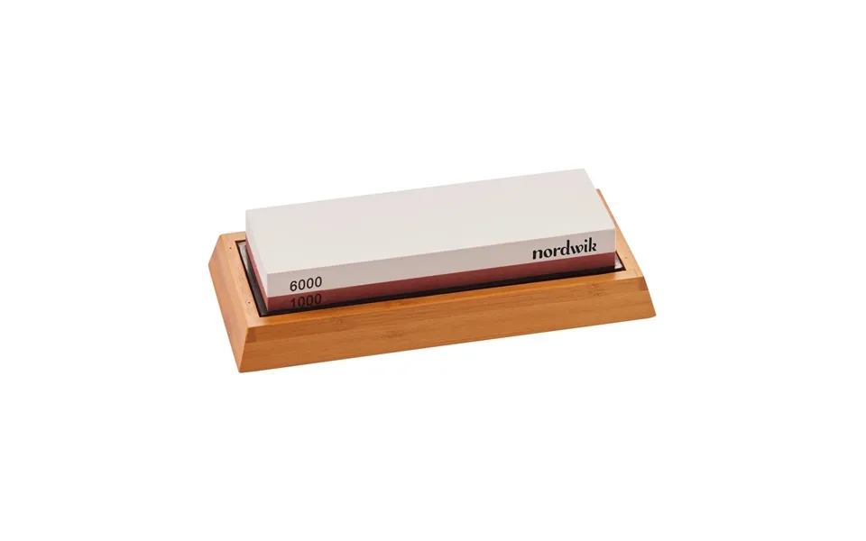 Nordwik Wet Sharpening Stone With Stand 1000 6000 Grit