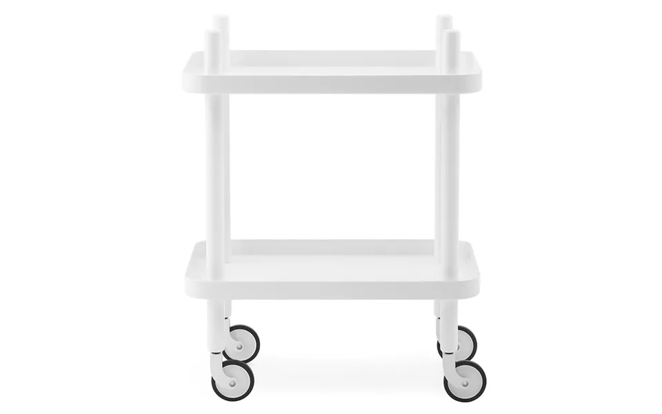 Normann Copenhagen Block Table White-white