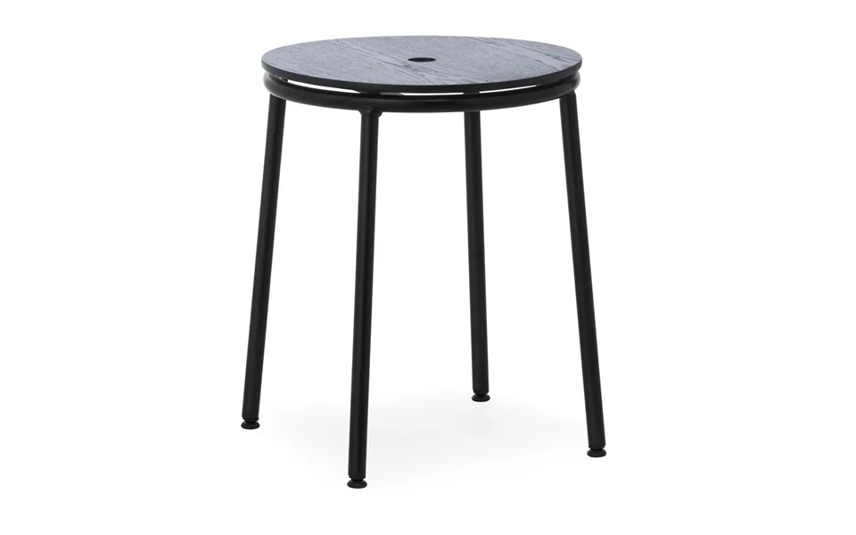 Normann Copenhagen Circa Stool 45 Cm Black Oak