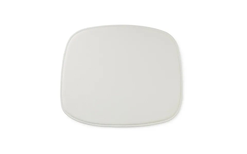 Normann Copenhagen Form Seat Cushion In Ultra Leather White 41594