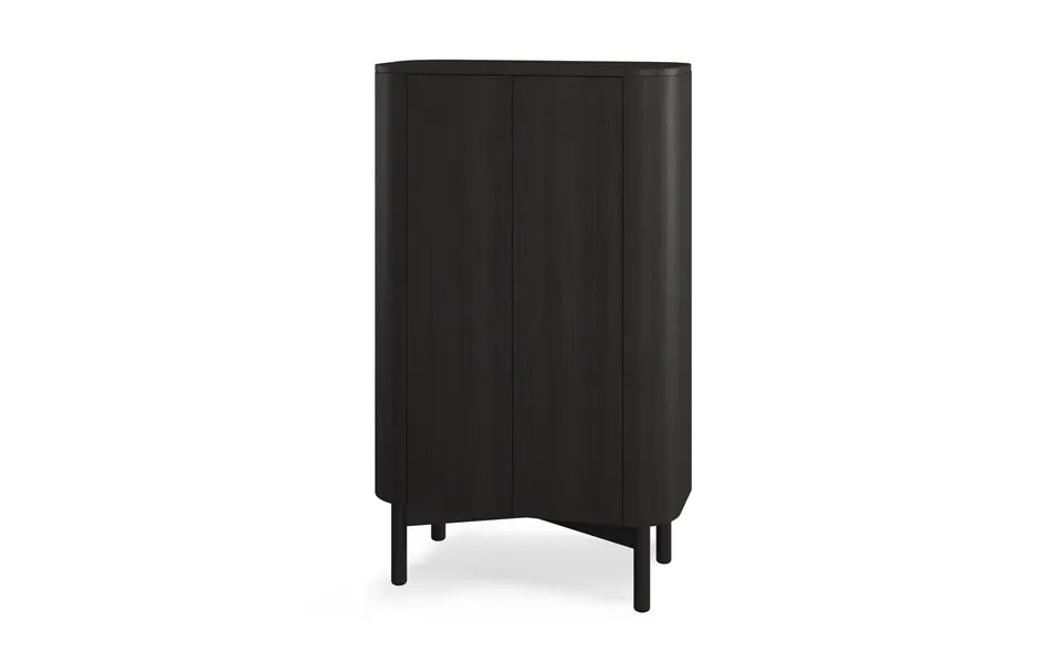 Northern Loud Tall Cabinet 143 Cm Black Painted Oak