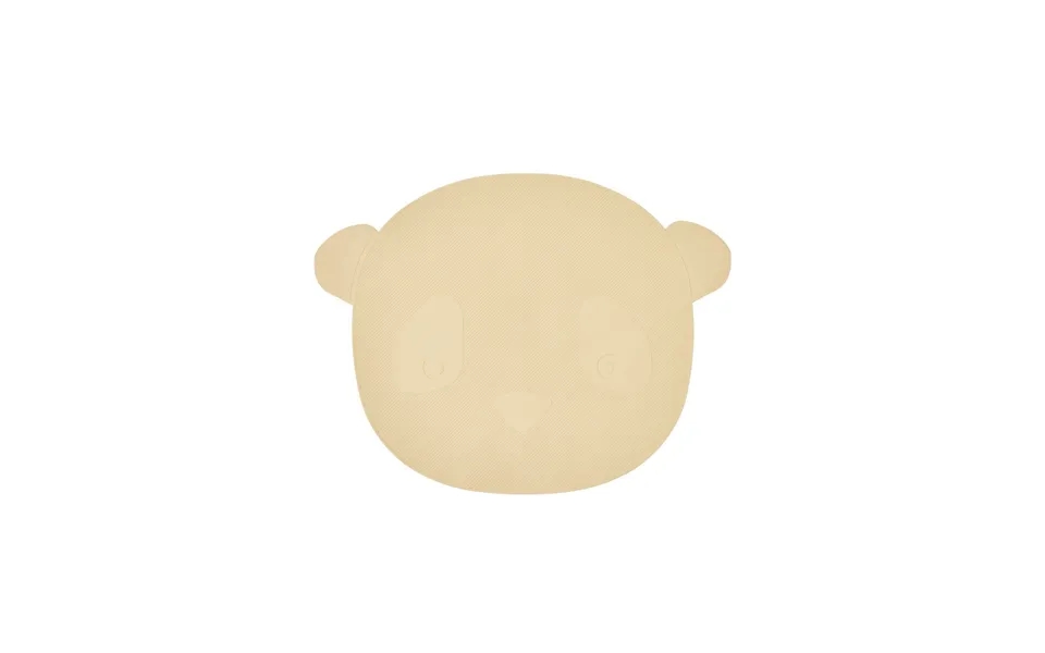 Oyoy Ling Ling Panda Bath Mat Vanilla
