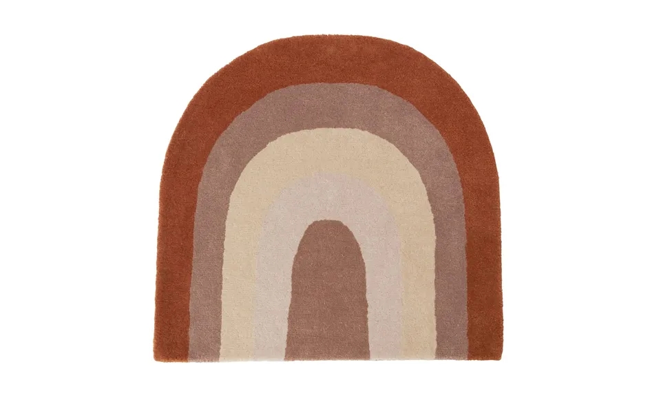 Oyoy Rainbow Barnrug 88x90 Cm Choko