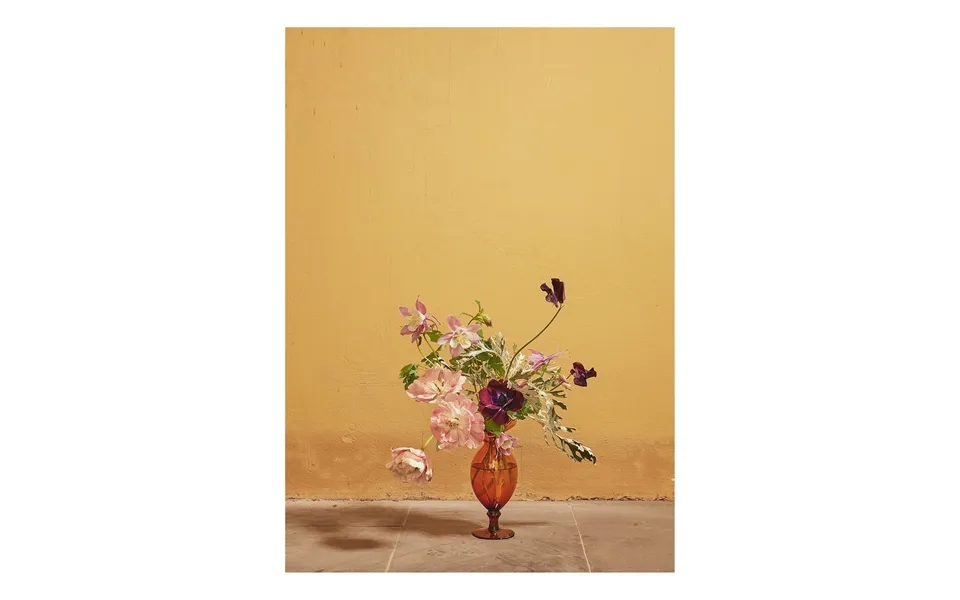 Paper Collective Blomst 02 Ochra Poster 50x70 Cm