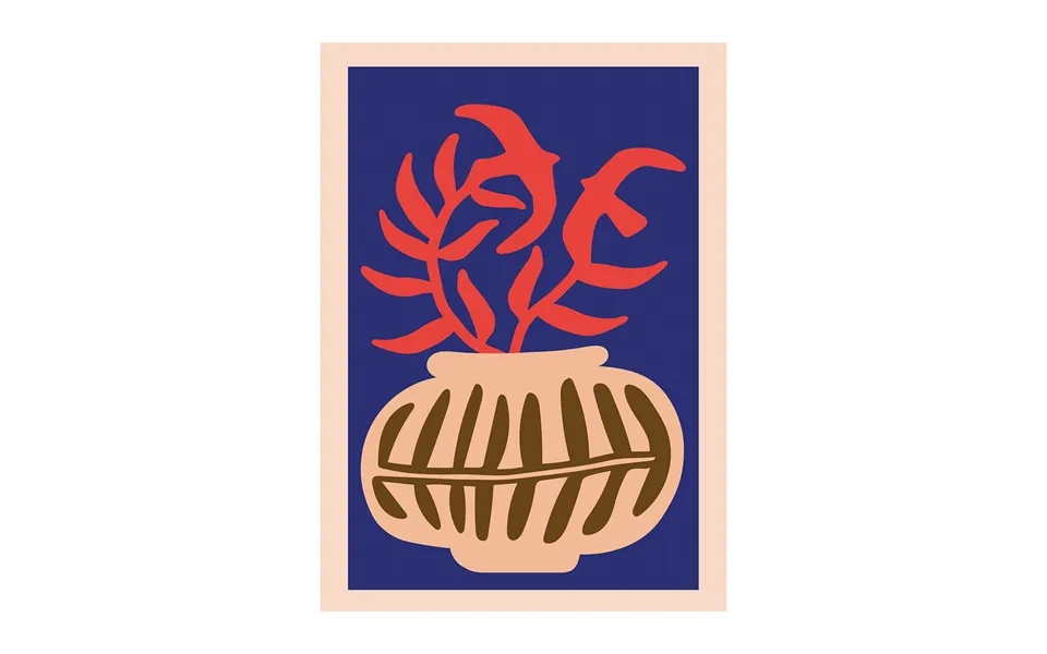 Paper Collective Floral Wings Poster 30x40 Cm