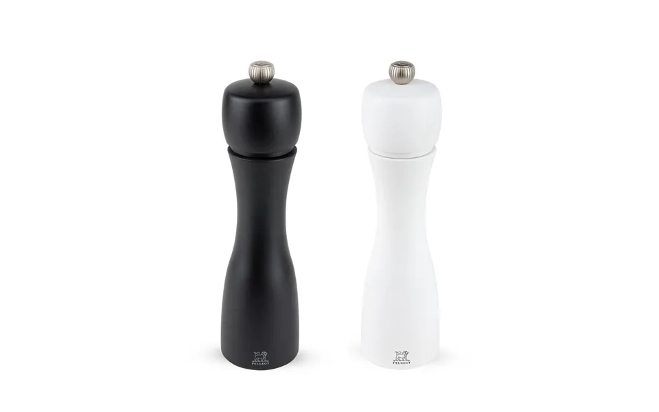 Peugeot Tahiti Salt And Pepper Mill Black And White