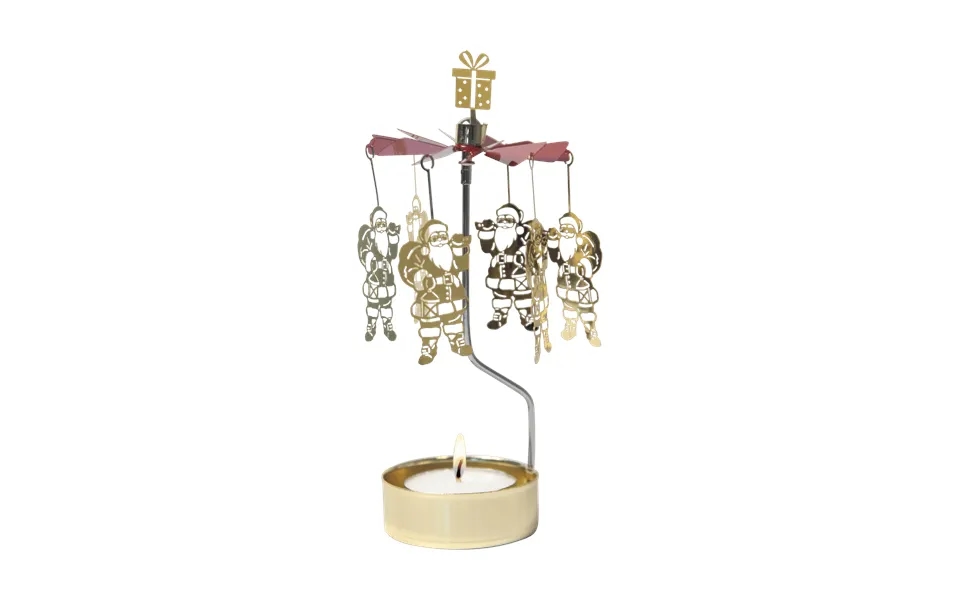 Pluto Design From Santa Angel Chime Gold-red Spinner