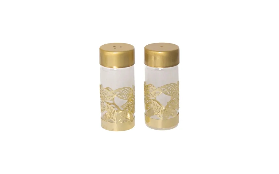 Pluto Design Greenska Salt- And Pepper Mill Gold-glass
