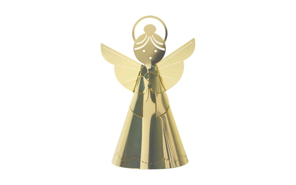 Pluto Design Singing Angel Decoration Gold 11 Cm