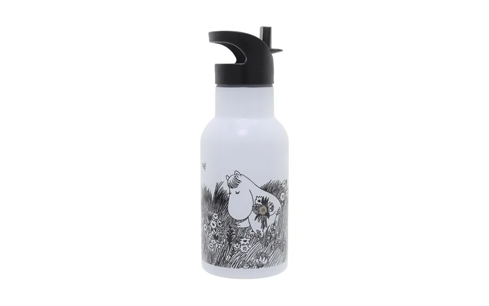 Rätt Start Mumin Graphic Water Bottle 34 Cl White