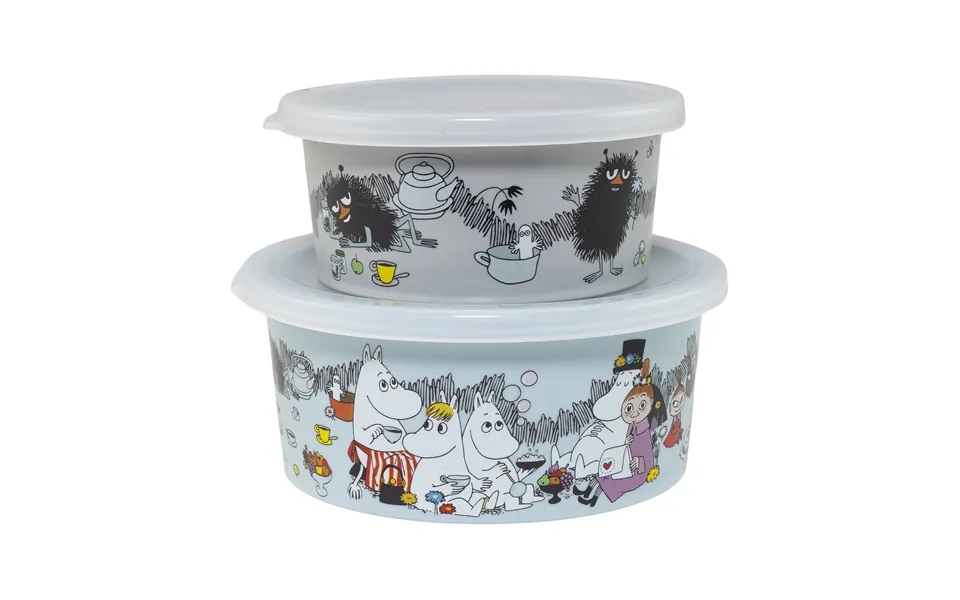 Rätt Start Mumin Picknick Stinky Snack Box 2-pack Multi