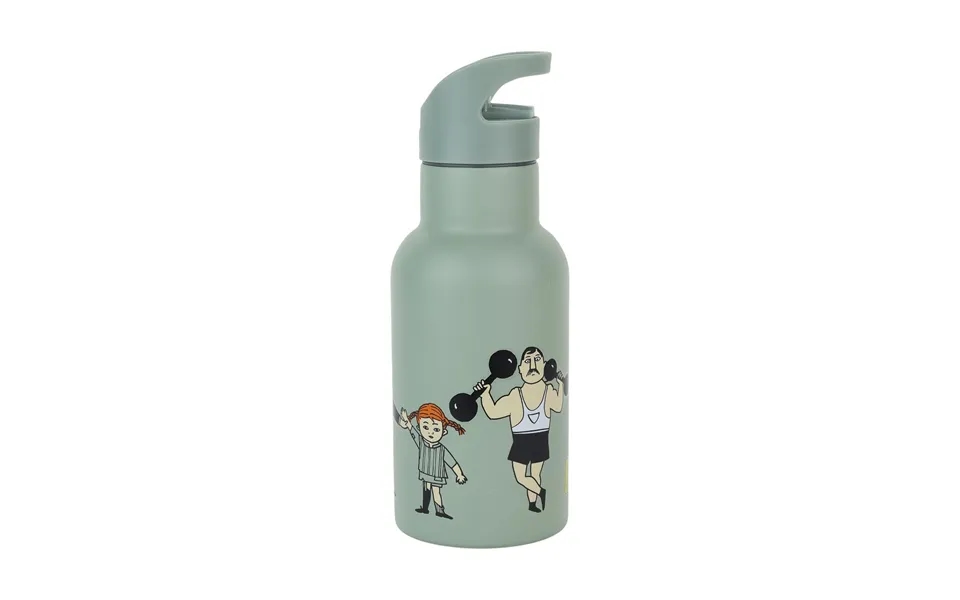 Rätt Start Pippi Cirkus Water Bottle 34 Cl Green