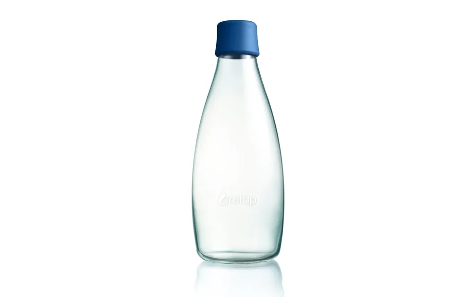 Retap Retap Glass Bottle 0.8 L Dark Blue
