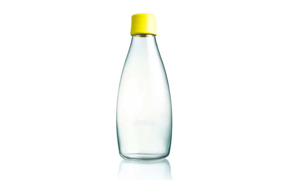 Retap Retap Glass Bottle 0.8 L Yellow