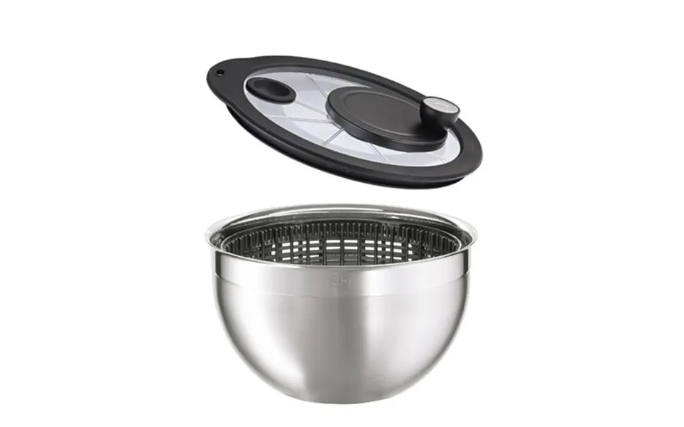 Rösle Salad Spinner 24 Cm Steel-black