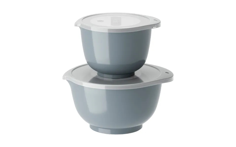 Rosti Margrethe Bowl Set 2-pack Dusty Blue