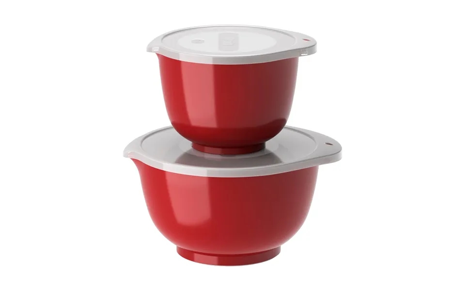 Rosti Margrethe Bowl Set 2-pack Red