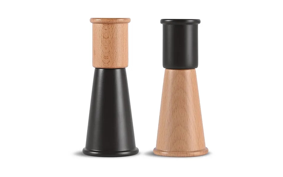 Sagaform Cucumber Salt And Pepper Grinder Small 2 Pieces Black-brown