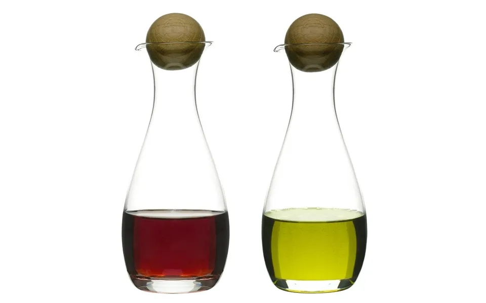 Sagaform Nature Oil & Vinegar Bottles 2-pack 2-pack