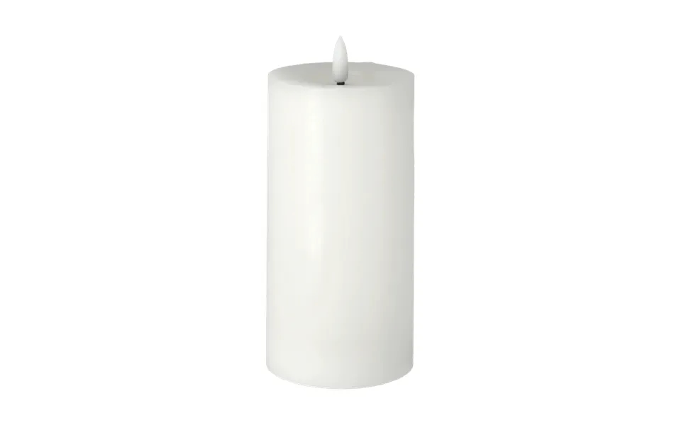 Scandi Essentials Bright Melt Block Candle 17,5 Cm White