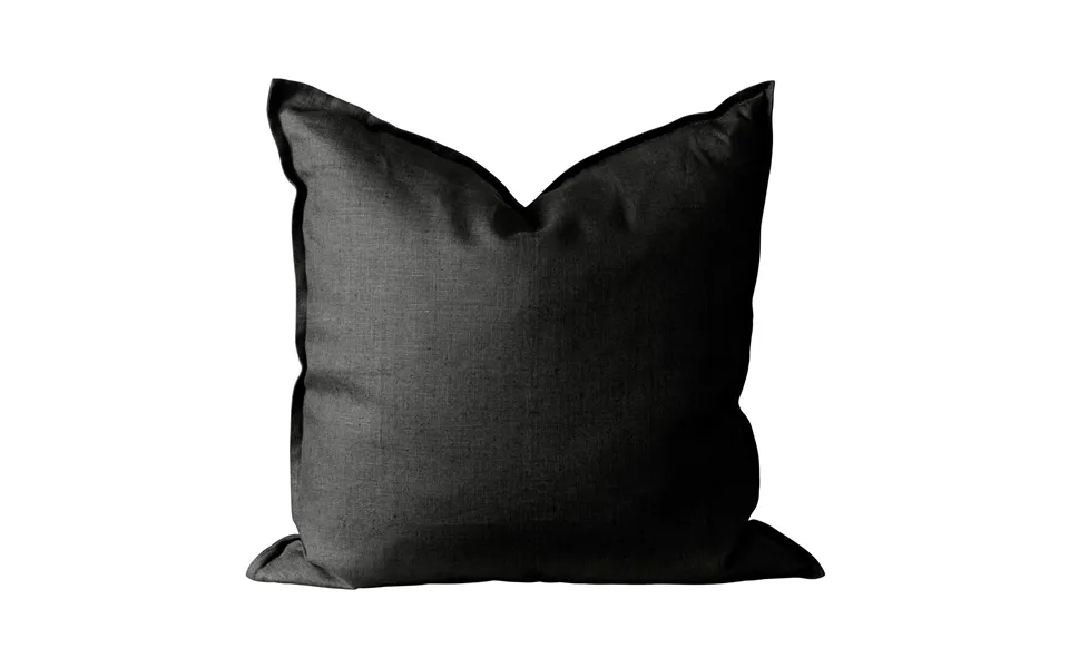 Scandi Living Calm Pillow Case Linen 50x50 Cm Carbon