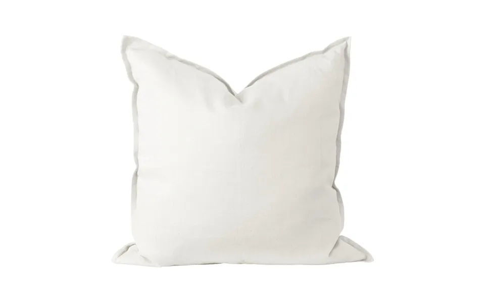 Scandi Living Calm Pillow Case Linen 50x50 Cm White