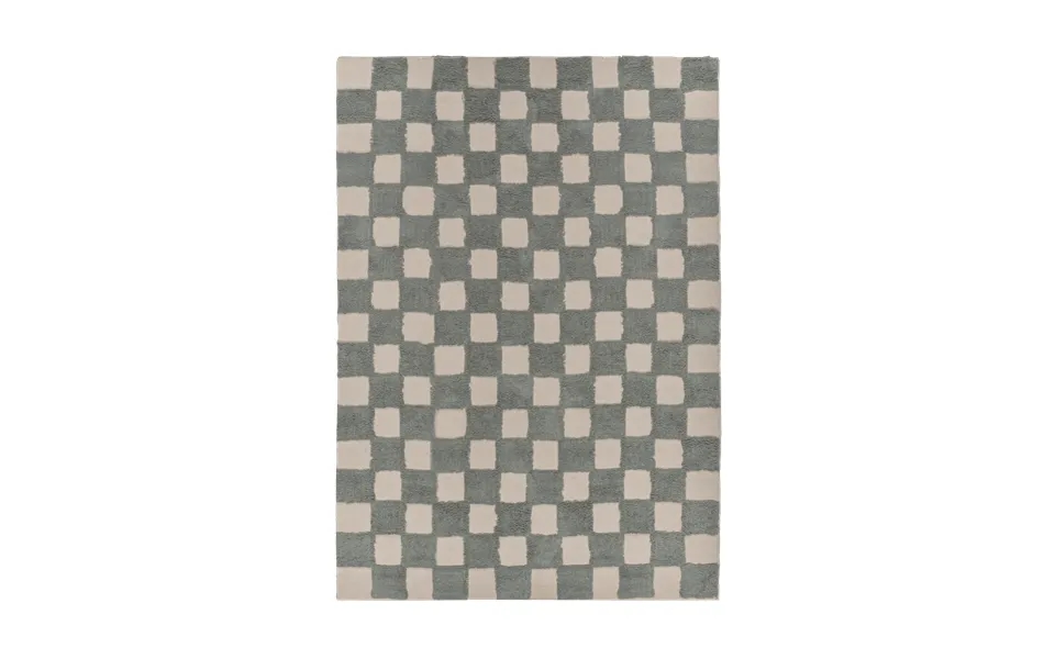Scandi Living Checker Play Mat 170x240 Cm Green