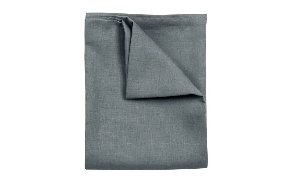 Scandi Living Clean Linen Table Cloth 145x350 Cm Smokey Blue