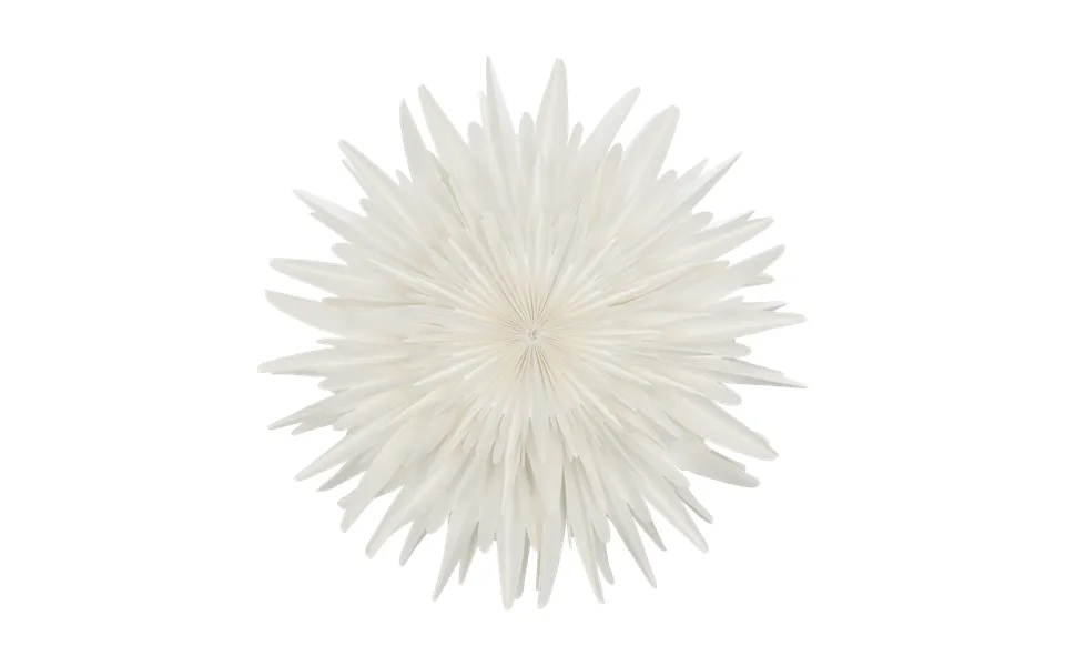 Scandi Living Luna Advent Star White 45 Cm
