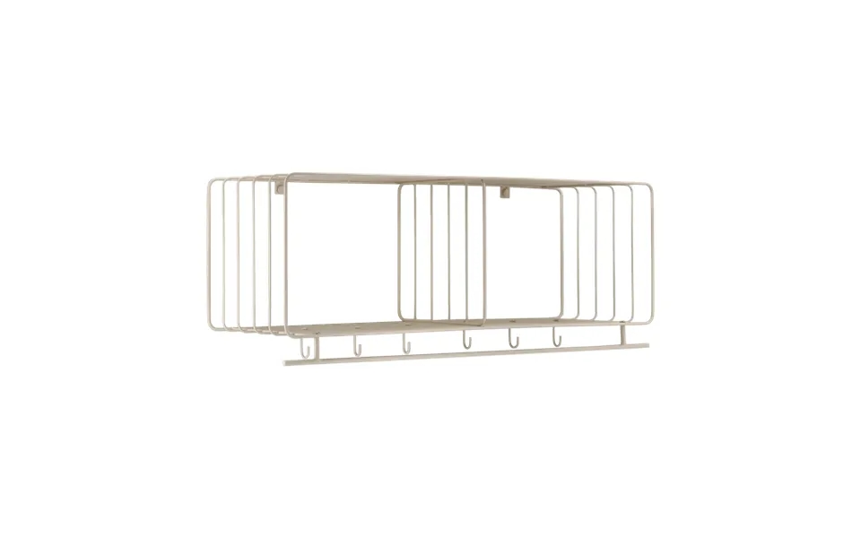 Scandi Living Nod Hat Rack 90 Cm Beige